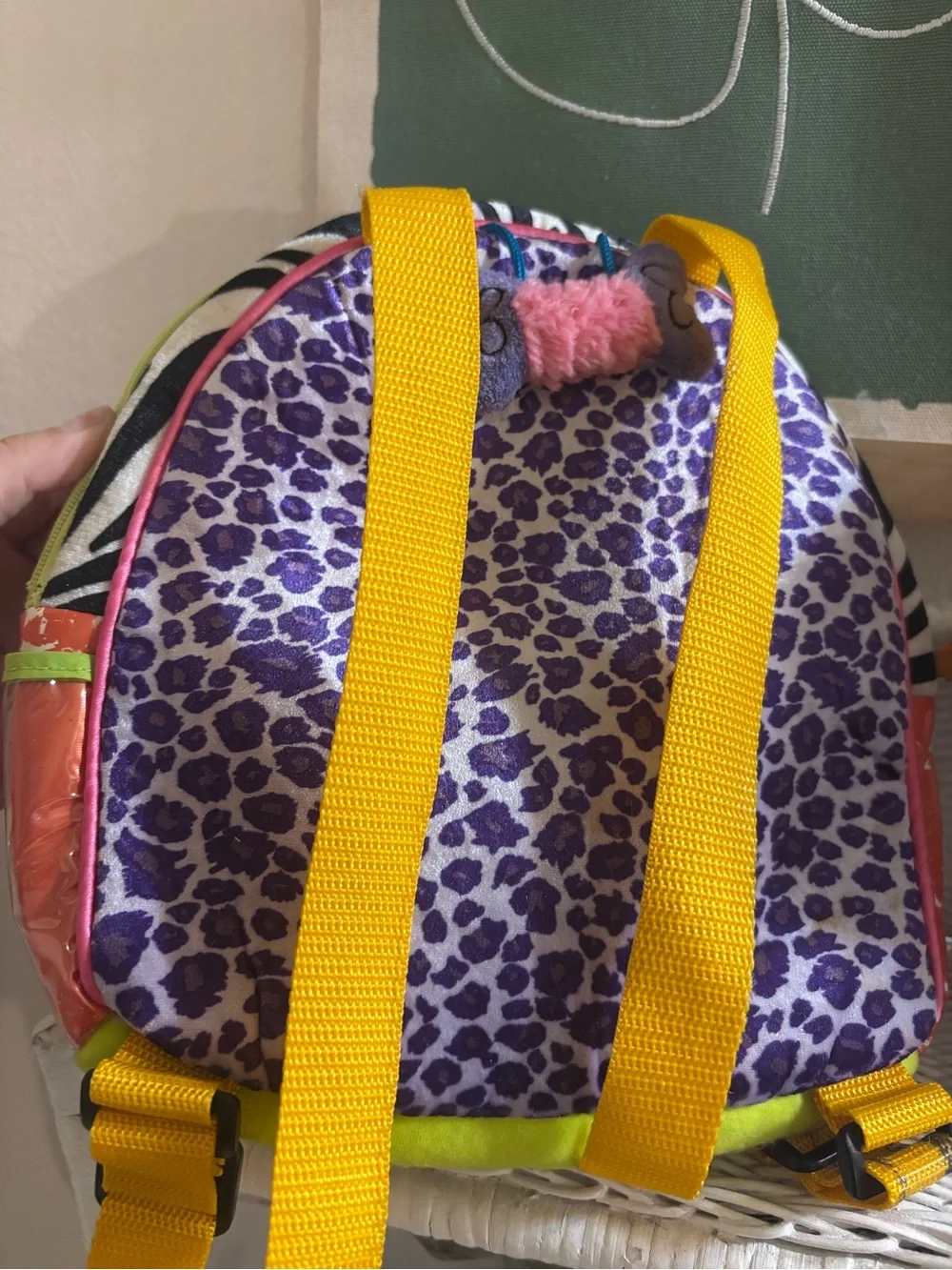 Y2k Groovy Girls Pink & Teal Kids Backpack by Raceous